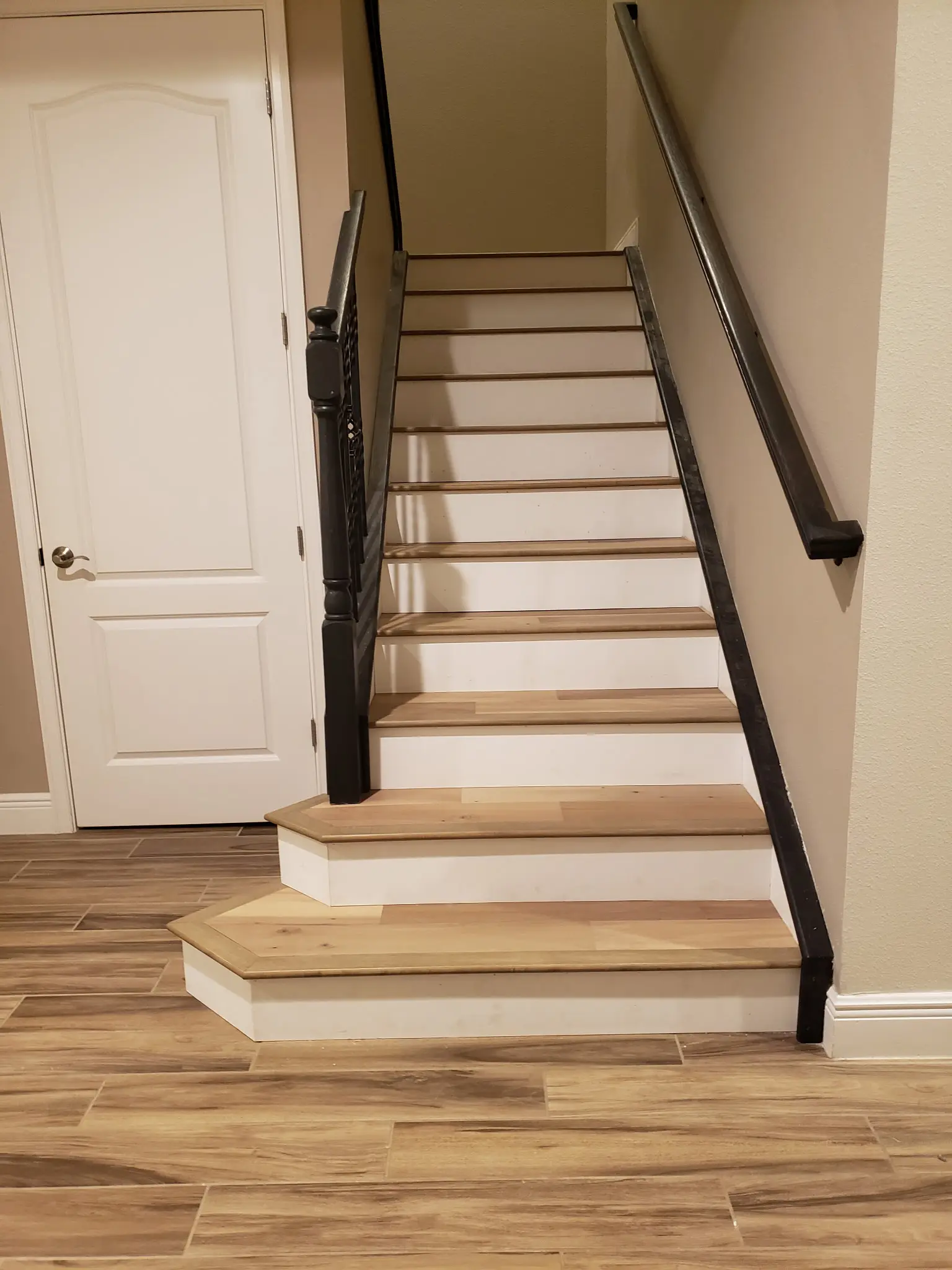 Floor and stairs together
